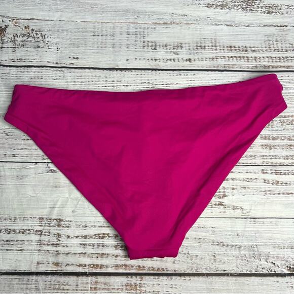 BECCA Women's Large Color Prism Bottom Wine Purple New Strappy Cut Outs - Picture 5 of 8